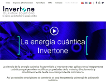 Tablet Screenshot of invertone.com